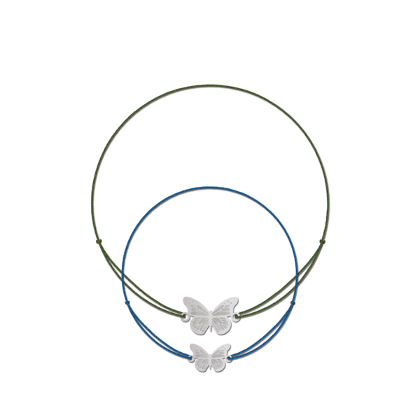 Srebrna Končić Narukvica Leptir - Mini - FE Jewelry