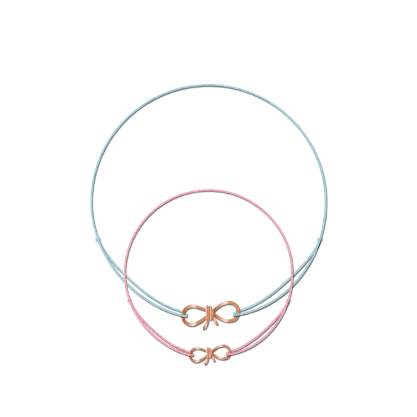 Rosegold Končić Narukvica Mašna - Mini - FE Jewelry