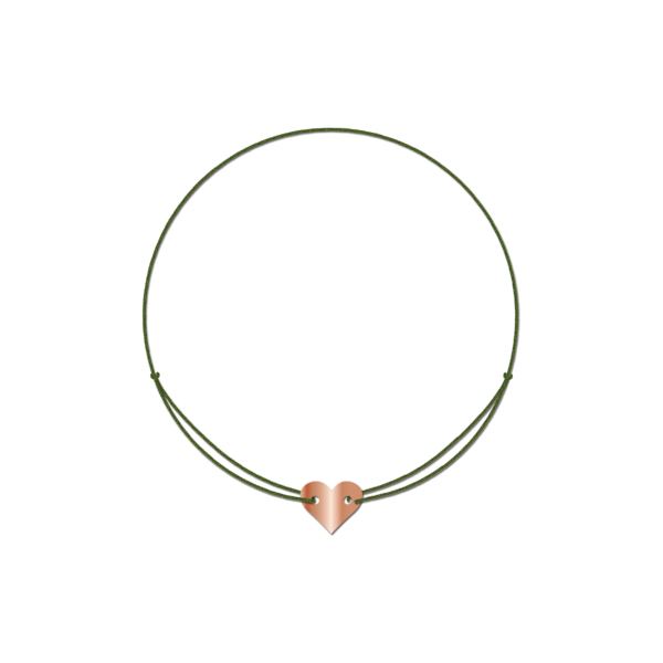 Rosegold Končić Narukvica Puno Srce - FE Jewelry