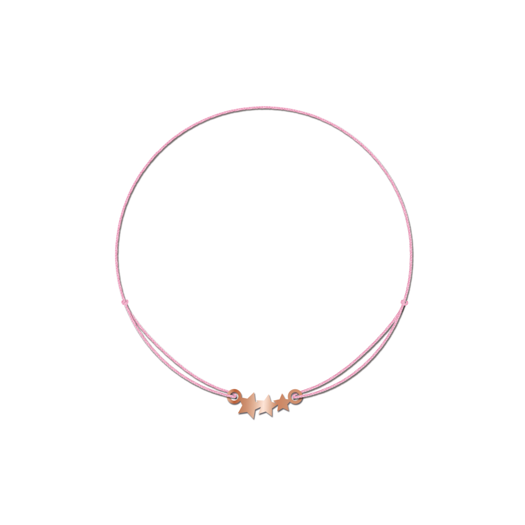 Rosegold Končić Narukvica Zvezdice - FE Jewelry